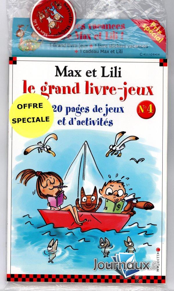 Max et Lili Le Grand Livre-Jeux