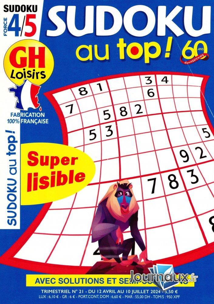 GH niveau 4/5 Sudoku Au Top!