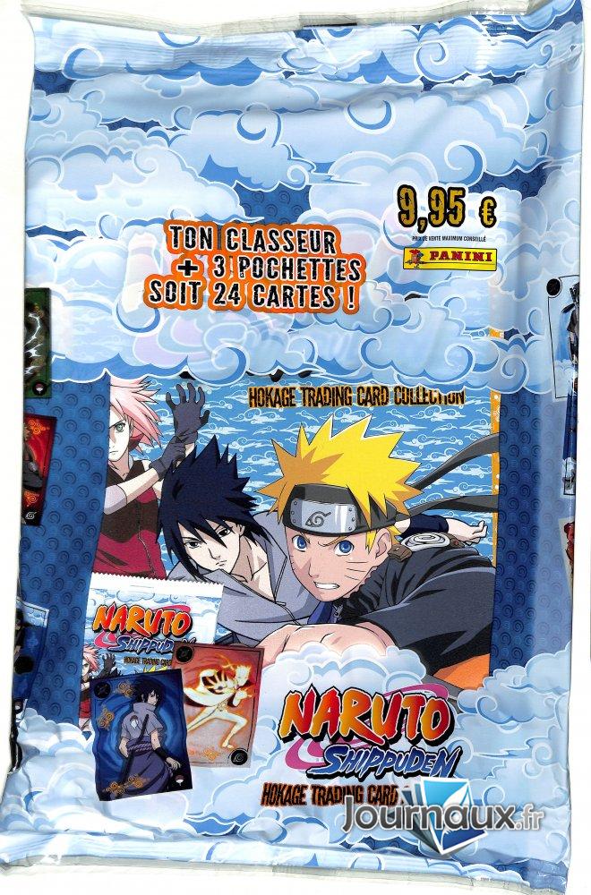 Panini Classeur Naruto + 3 pochettes (24 cartes)