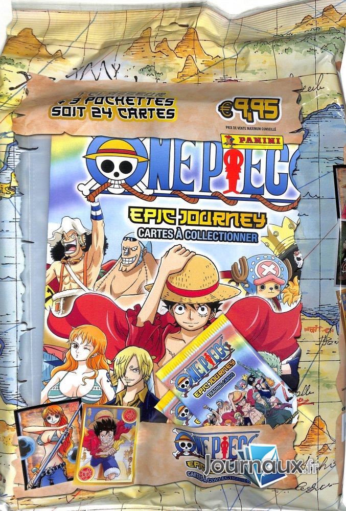 Panini One Piece - 1 classeur + 3 pochette (24 cartes)