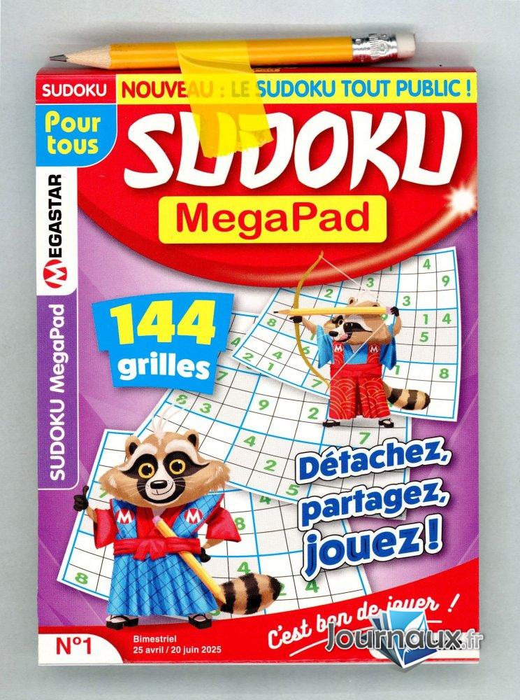 MG Sudoku Mega Pad pour Tous n° 1 2025-04-25