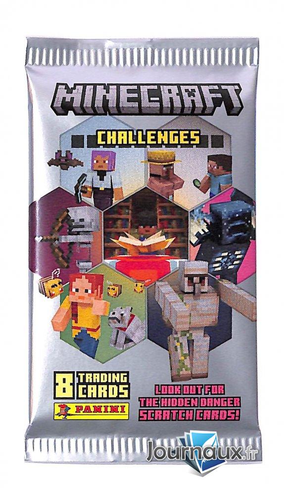 Pochette panini minecraft challenges n° 1 2025-07-05