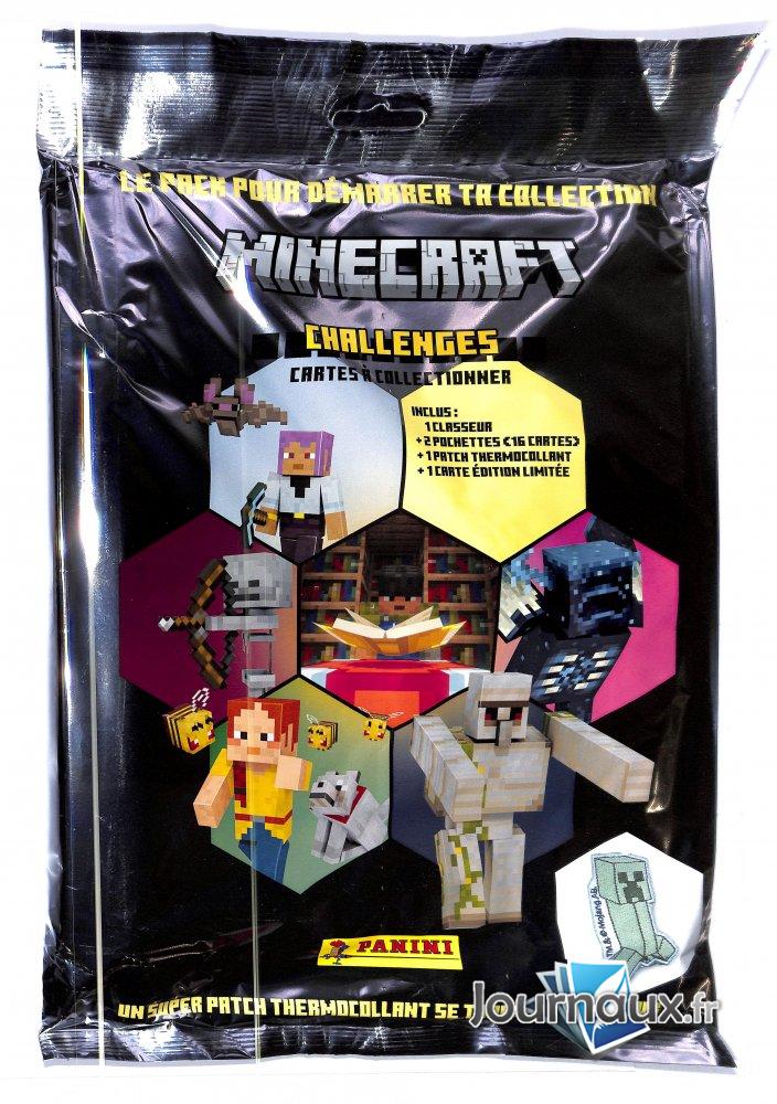 Panini pack Minecraft Challenges n° 1 2025-07-16