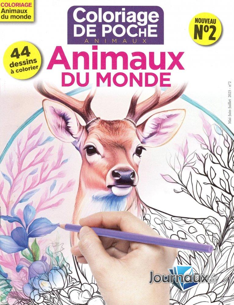 Coloriage de poche Animaux n° 2 2025-04-11