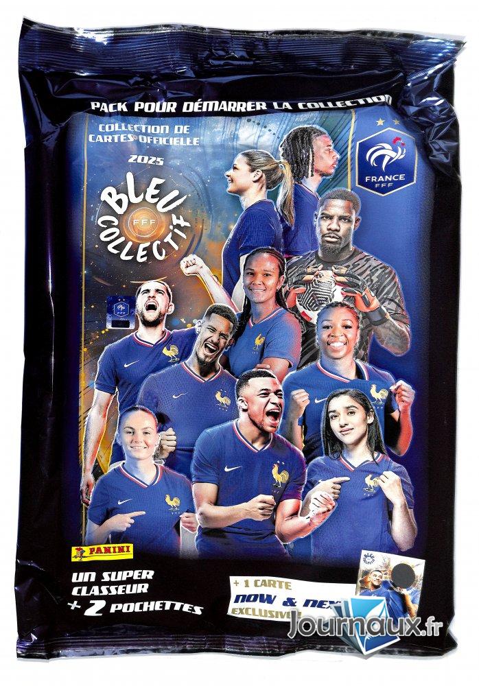 Panini pack de démarrage bleu collectif FFF n° 1 2025-05-09