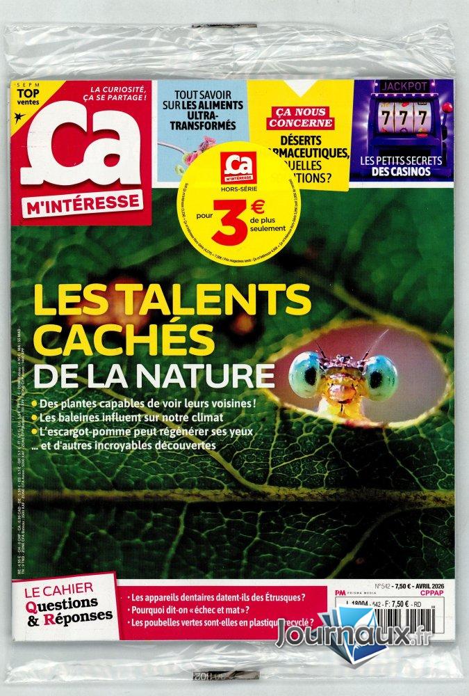 Ça M'Intéresse + Ça M'Interésse Histoire n° 542 2026-03-26