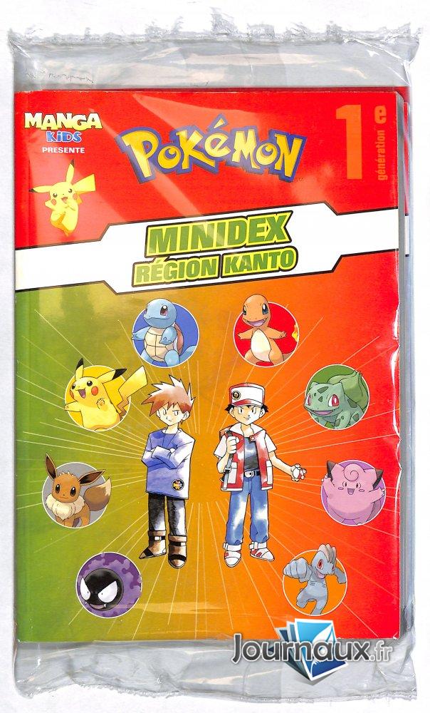 Manga Kids Minidex Région Kanto et Johto  n° 1 2025-04-10