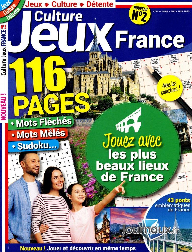 Culture Jeux Merveilles de France n° 1 2025-01-14