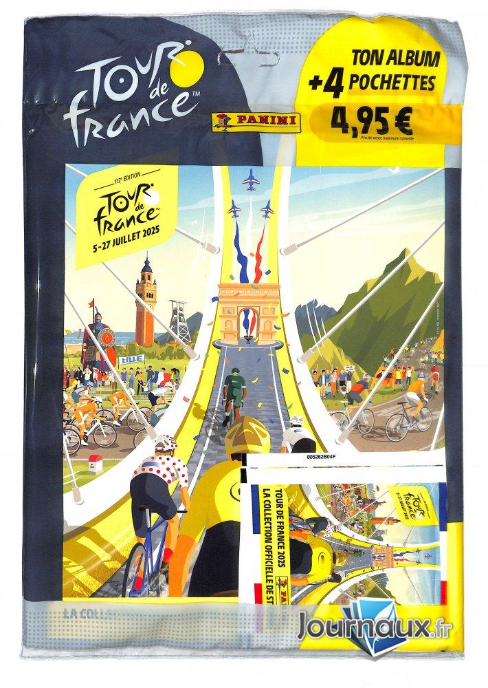 Panini Album + pochette tour de France 2025 n° 1 2025-05-09
