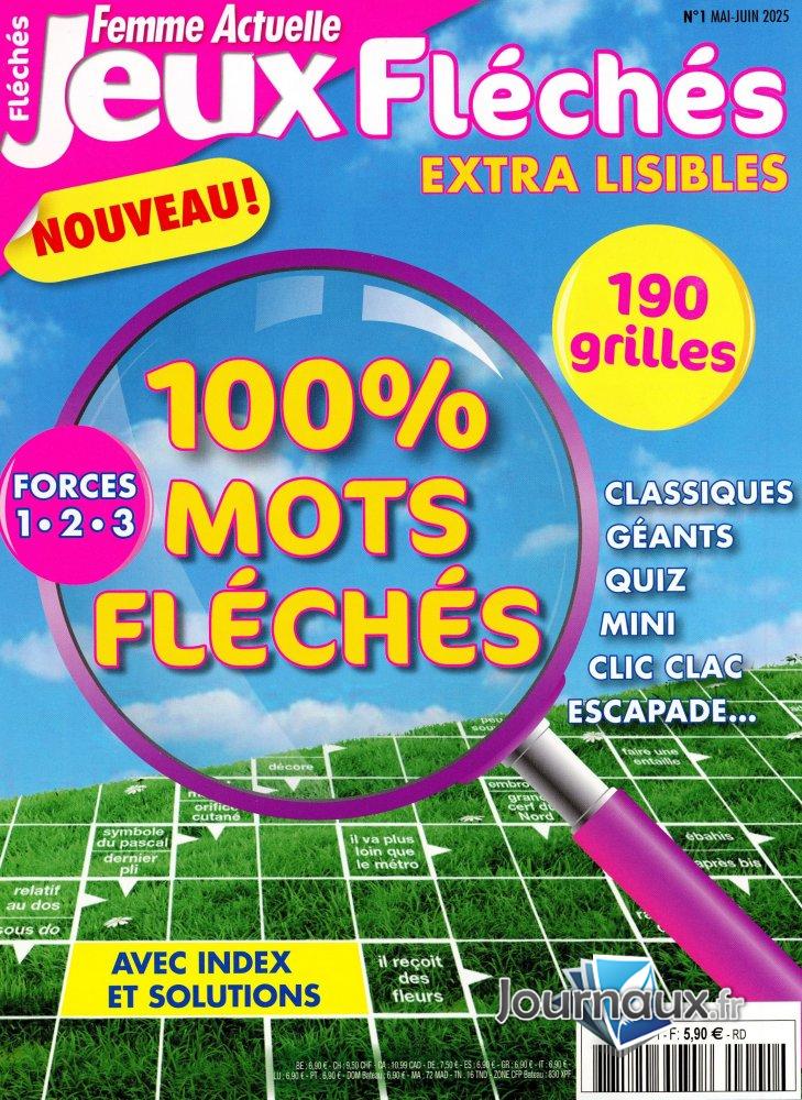 Femme Actuelle Jeux Fléchés Extra Lisibles n° 1 2025-04-16