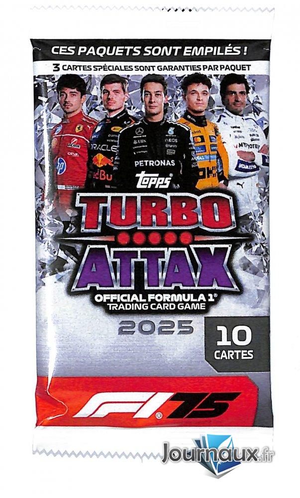 Paquet topps turbo attax F1 2025 n° 1 2025-07-25