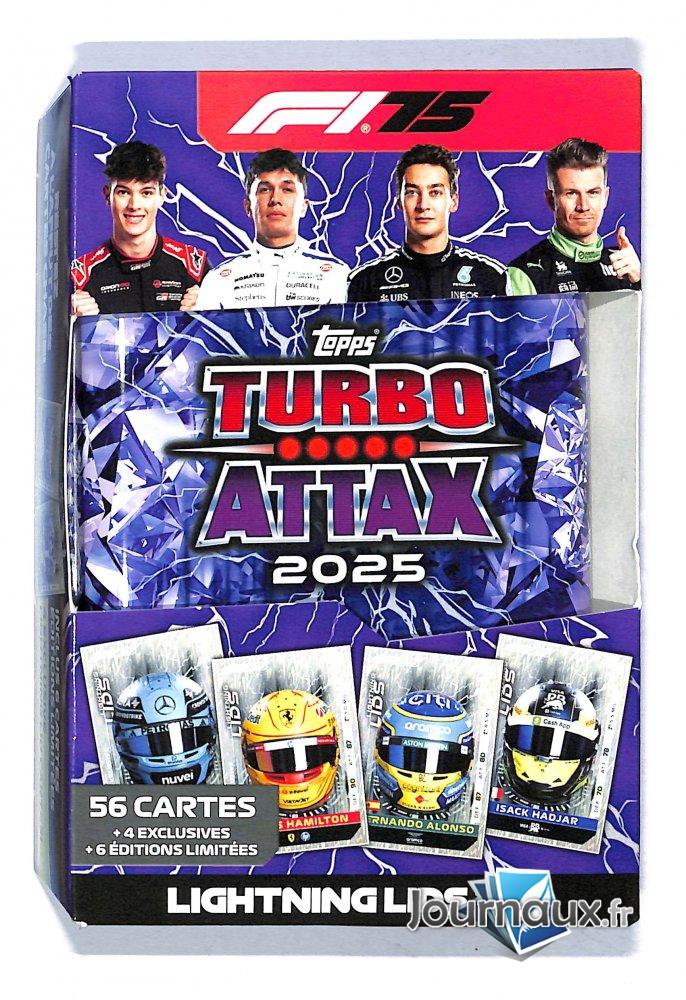 Box de cartes topps turbo attax F1 2025 n° 1 2025-07-25