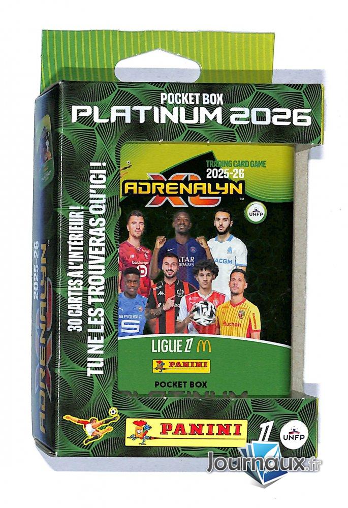 Panini pocket box platinum Adrenalyn 2025-2026 n° 1 2025-10-08