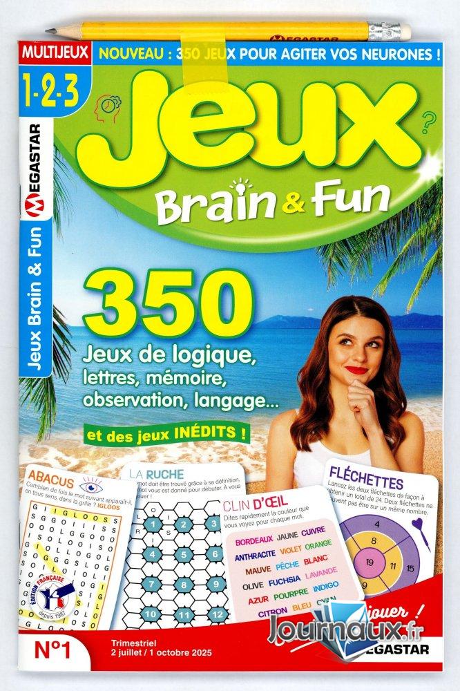 MG Jeux Brain & Fun Niv 1-2-3 n° 1 2025-07-03