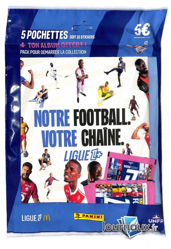 Panini pack album + pochettes foot L1 2025-2026 n° 1 2025-12-05