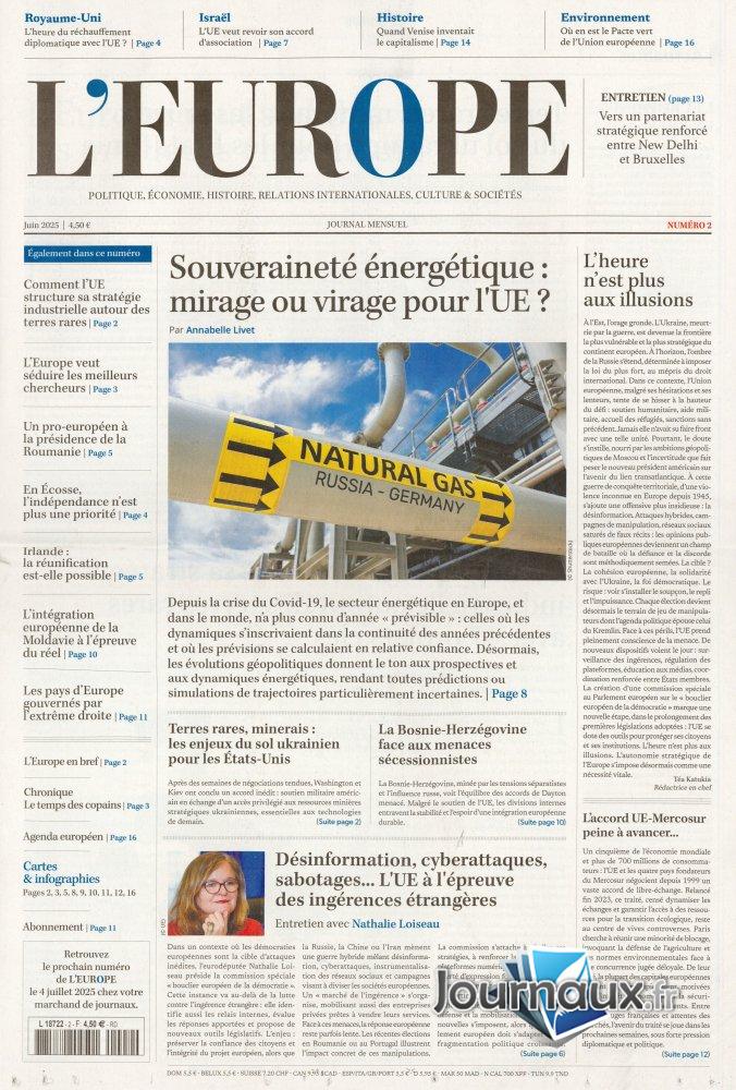L'Europe n° 1 2025-05-07