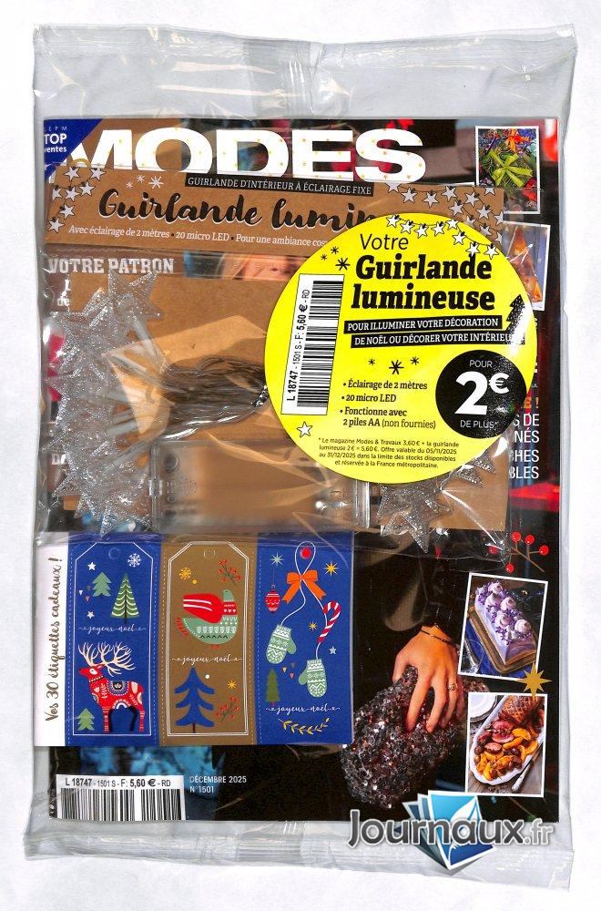 Modes & Travaux + 1 guirlande lumineuse n° 1501 2025-11-05
