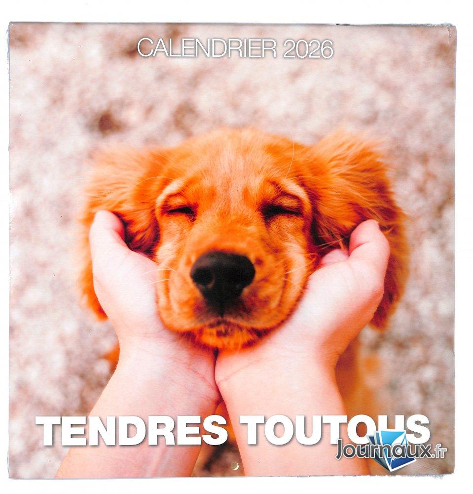Calendrier 2026 tendres toutous n° 1 2025-10-02