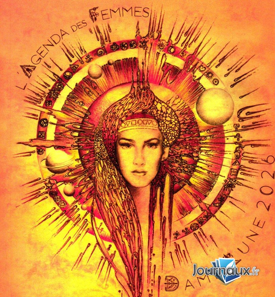Dame lune l'agenda des femmes 2026 n° 1 2025-11-15