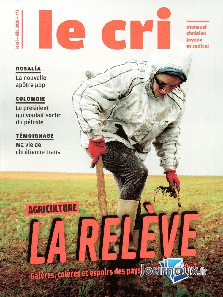 Le cri  n° 1 2025-10-30