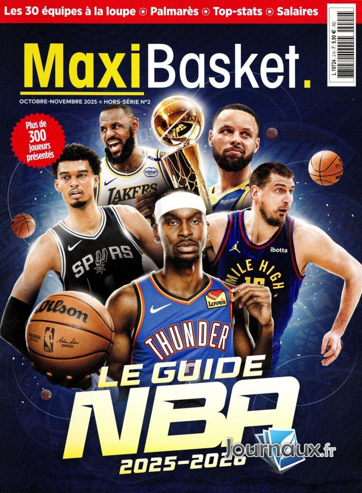 Maxi Basket Le Guide NBA 2025-2026 n° 2 2025-10-17