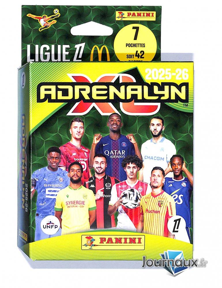 Panini pack 7 pochettes Adrenalyn 2025-2026 n° 1 2025-10-22