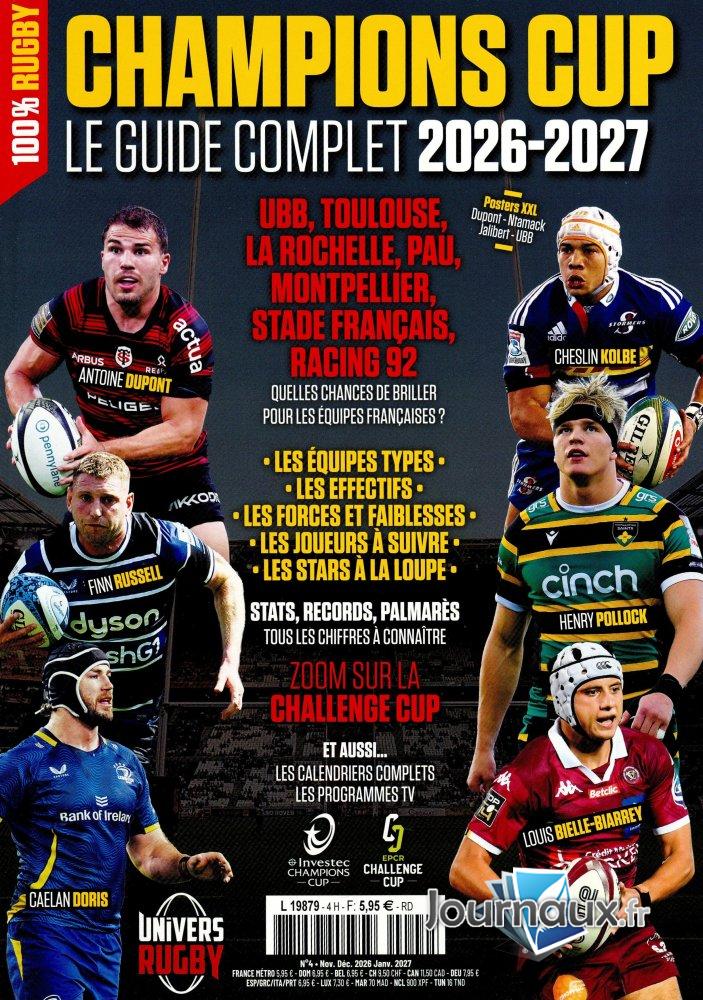 Univers rugby n° 4 2026-09-25