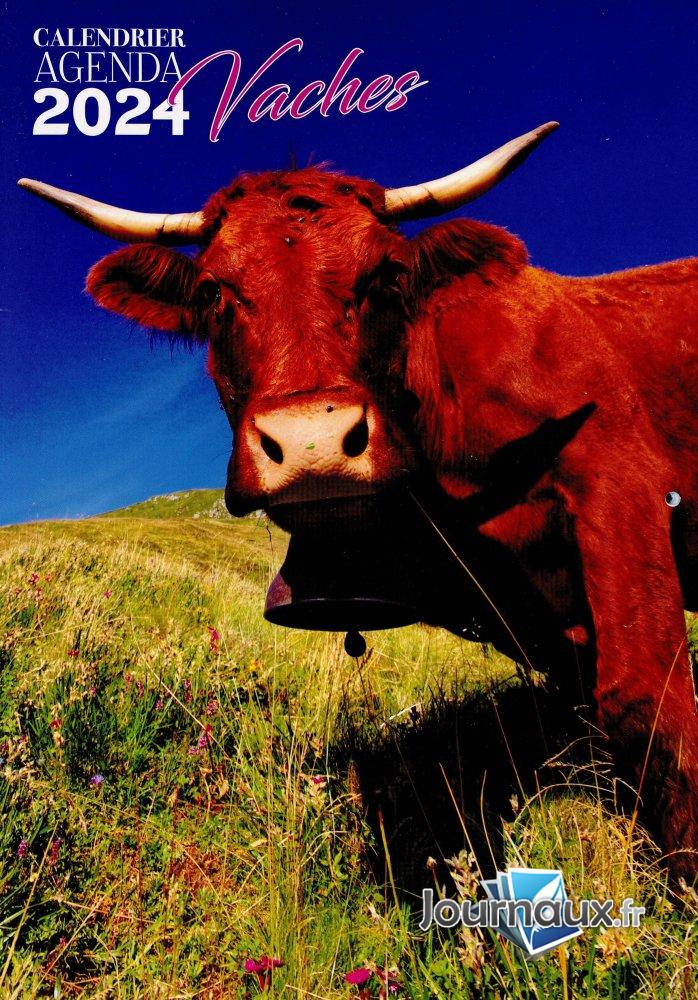 Calendrier Agenda 2024 Vaches n° 1 2023-10-24