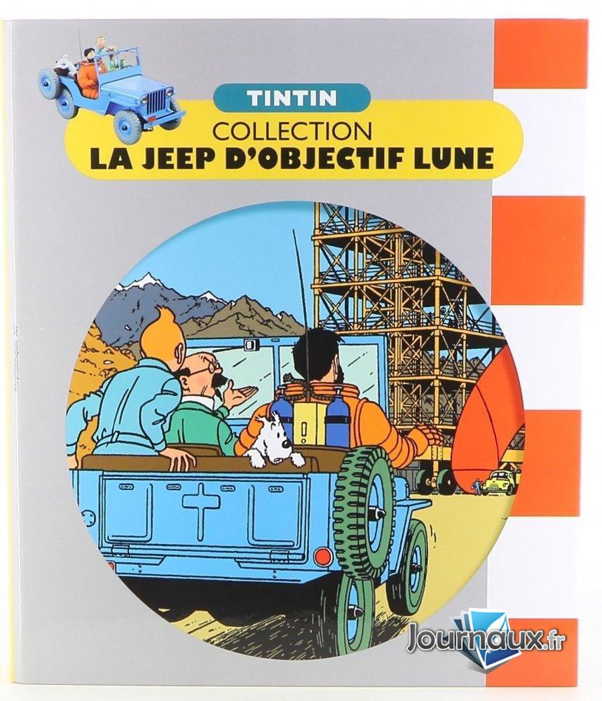 Classeur Tintin - La jeep d'objectif Lune