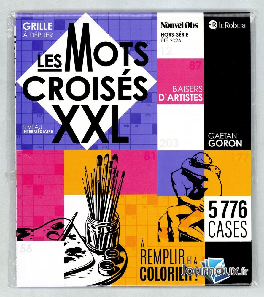 Le Nouvel OBS Hors-Série été 2026 Mots Croisés XXL Baisers d'Artistes n° 1 2026-06-04