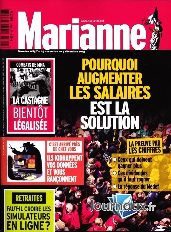 Marianne n° 1185 2019-11-29