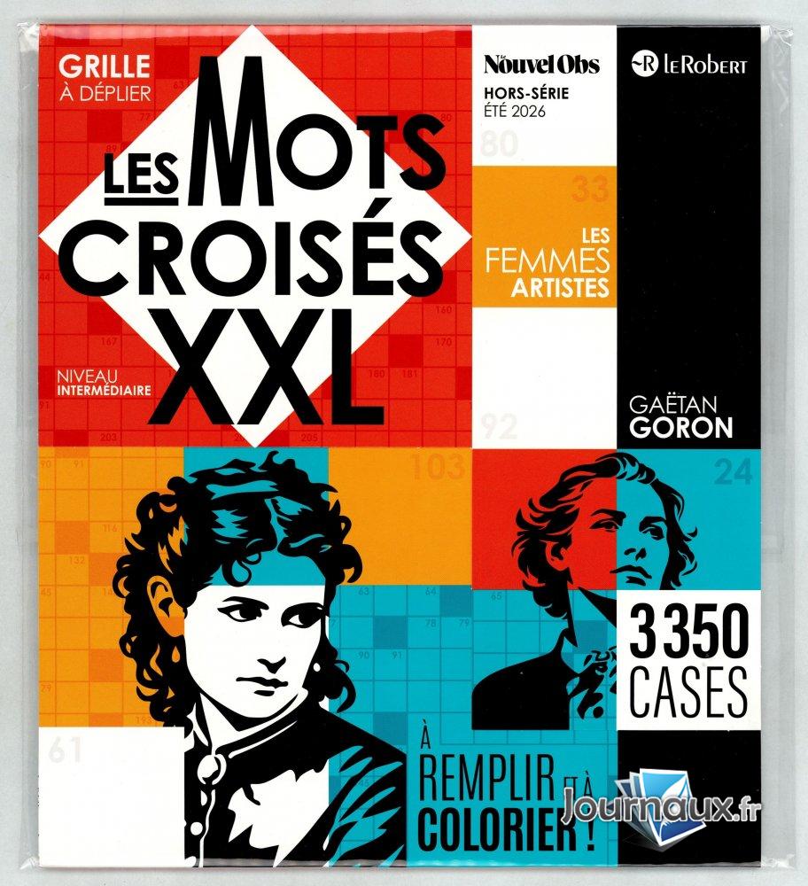 Le Nouvel OBS Hors-Série été 2026 Mots Croisés XXL Les Femmes Artistes n° 1 2026-06-04