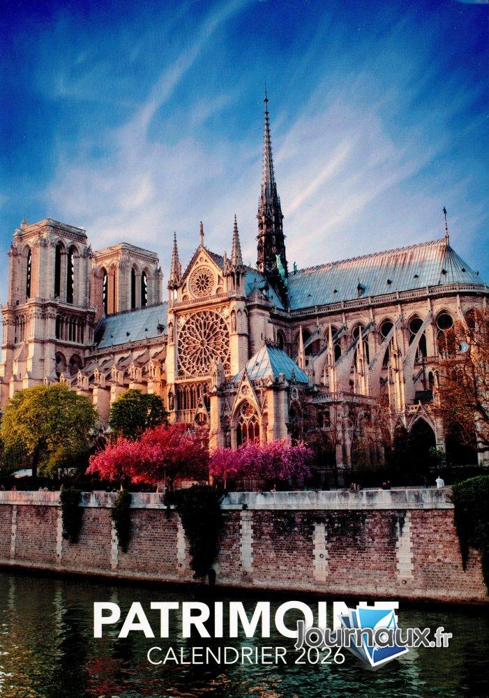 Calendrier patrimoine 2026 n° 1 2025-10-07
