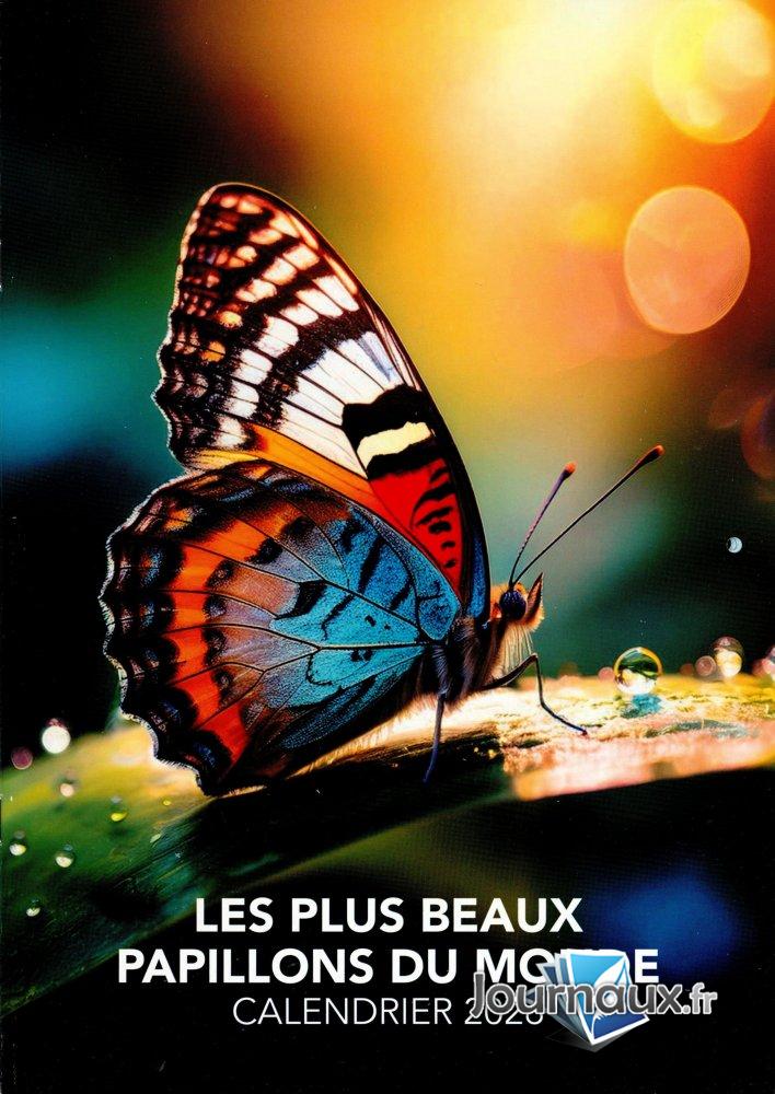 Calendrier 2026 les plus beaux papillons du monde  n° 1 2025-10-07