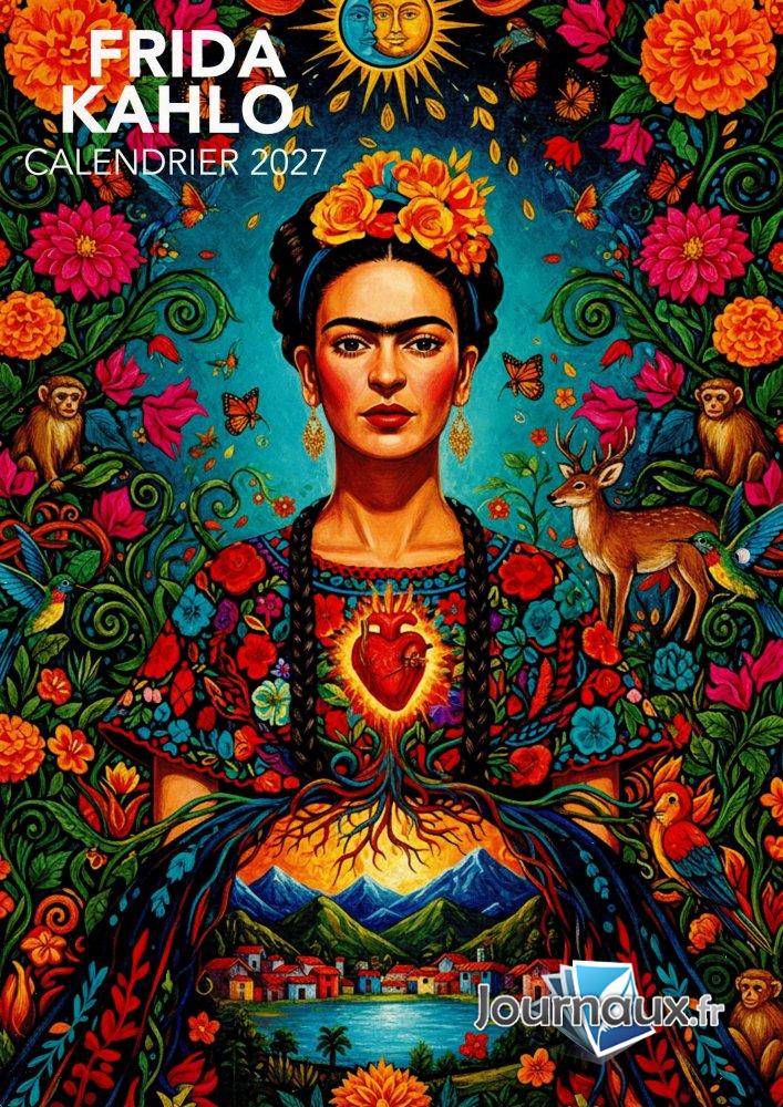 Calendrier, Agenda 2027 : Frida Kahlo n° 1 2026-08-25