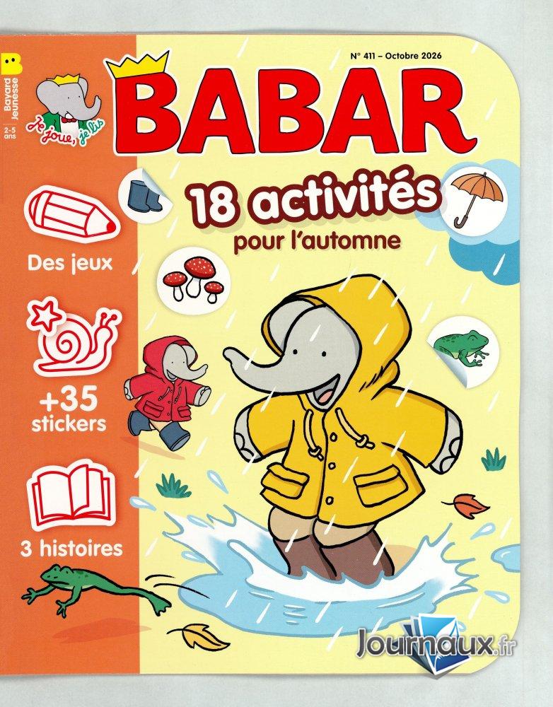 Babar n° 411 2026-09-11