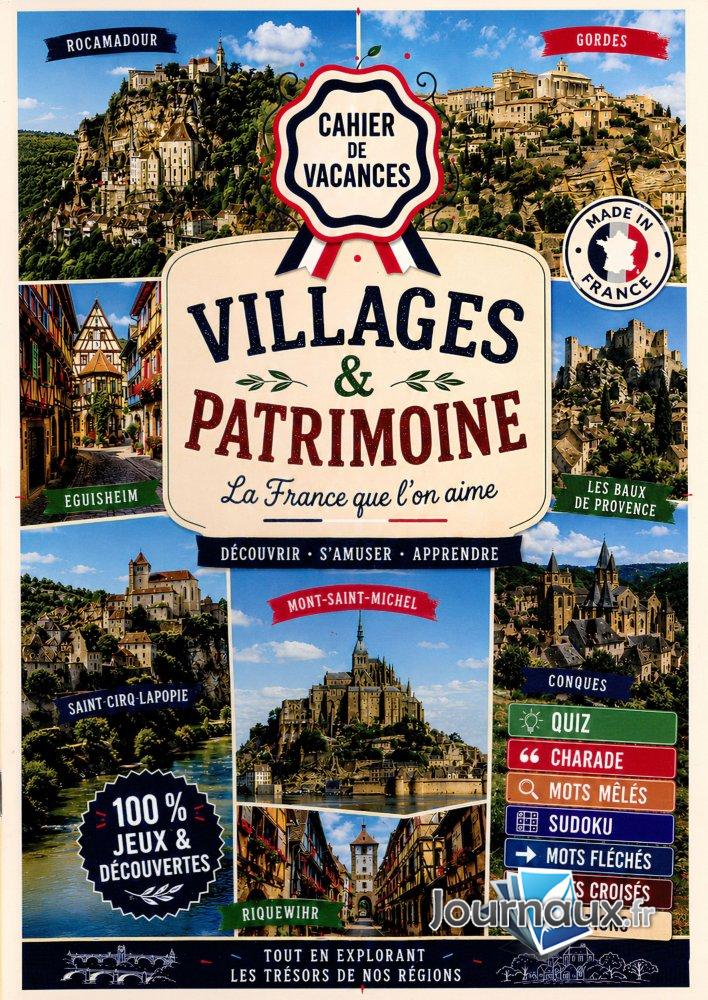 Cahier de vacances villages & patrimoine  n° 1 2026-07-10