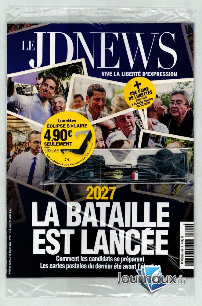 JD News + Lunettes éclipse solaire n° 96 2026-07-31