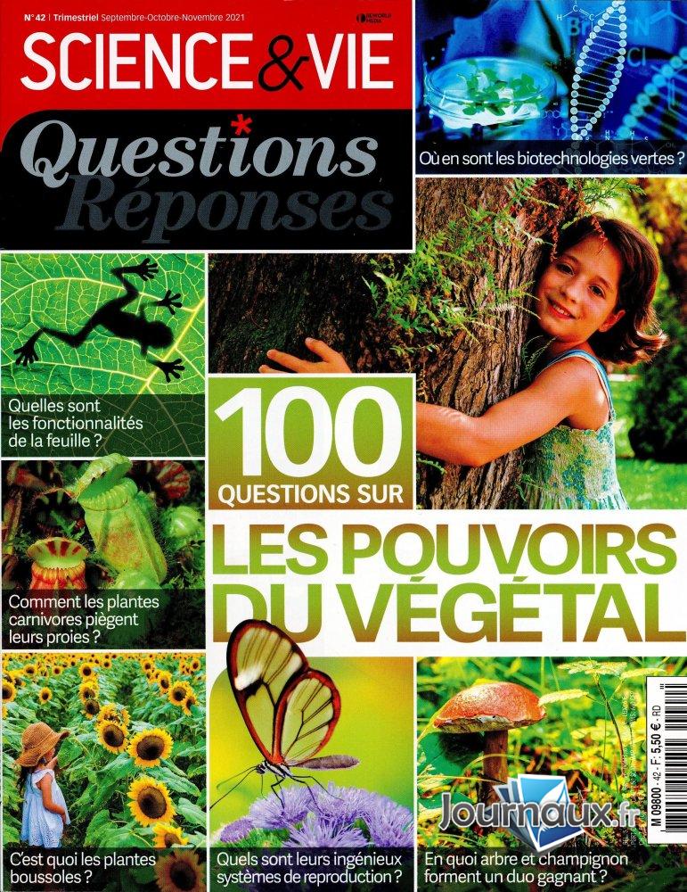 Sciences & Vie Questions Réponses