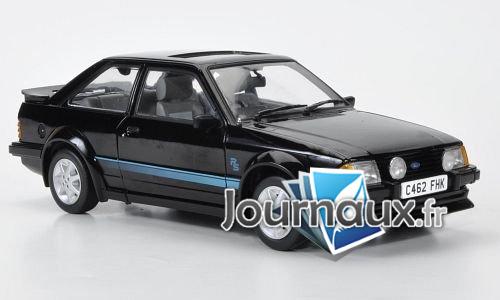 Ford Escort MKIII RS Turbo, noire/Dekor, RHD - 1984