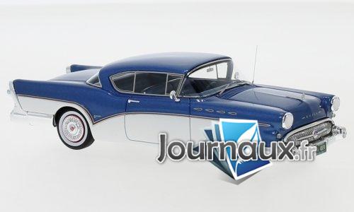 Buick Roadmaster Hardtop Coupe, metallic-bleu/blanc - 1957