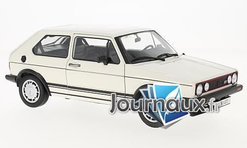 VW Golf I GTI, blanche - 1982