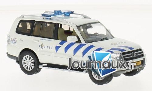 Mitsubishi Pajero, weiss/blau, Politie Amsterdam (NL) - 2013