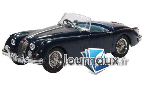 Jaguar XK 150 Roadster, bleu foncé, RHD