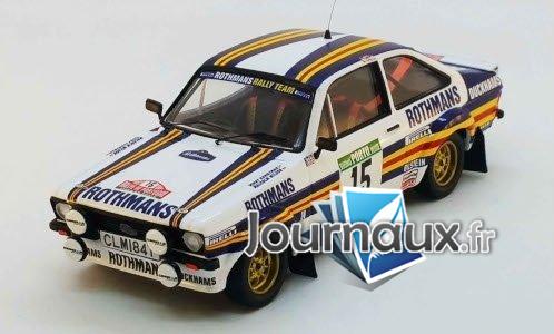 www.journaux.fr - Ford Escort MK II RS, No.15, Rothmans ...