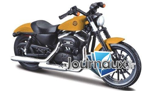 Harley Davidson Sportster Iron 883 , matt-dunkelgelb/mat- noir - 2014