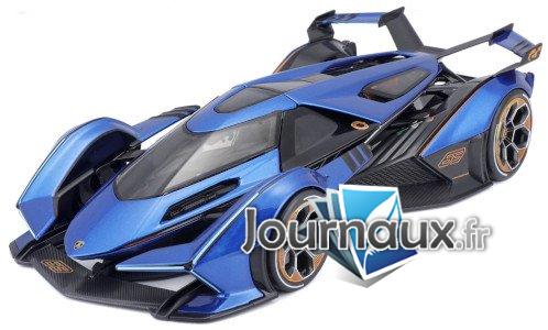 Lamborghini Vision Gran Turismo V12, metallic-blau/Dekor
