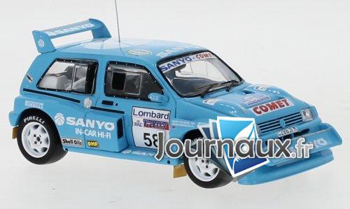 MG Metro 6R4, RHD, No.58, Sanyo, RAC Rally - 1986