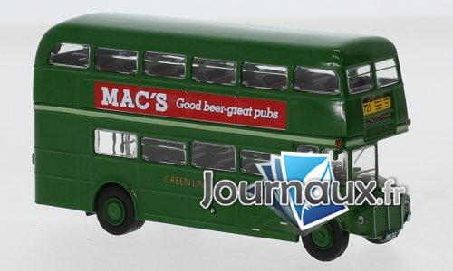 AEC Routemaster, London Greenline - Macs Pub - 1965