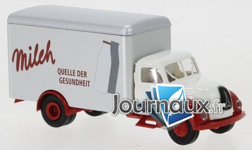 Magirus Mercur wagon conteneur, Milch - 1952